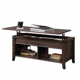 Coffee Table, Dark Brown Lift-Top Multi Purpose