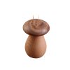 Mushroom Shaped Wood Toothpick Box