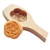 Wooden Baking Mold - Single 3D Rose 75g