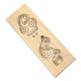 Wooden Baking Mold - Bird Basket 50g