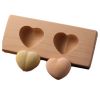 Wooden Baking Mold - Hearts 25g