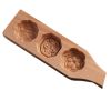 Wooden Baking Mold - Lotus Flowers 40g