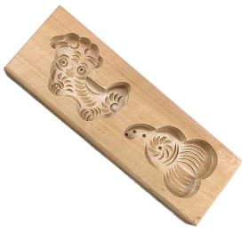 Wooden Baking Mold - Dog Cucurbit 40g