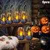 Solar LED Candle Lights, IP44 Waterproof Flameless Flickering Candles, 6 Pack