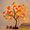 Artificial Autumn Lighting Maple Tree 24 LED