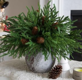 Norfolk Pine Stems, Artificial