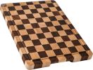 Kitchen cutting board, checkerboard grid cutting board, acacia wood