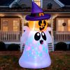 Halloween Inflatable Outdoor Decor, Blow Up Yard Decoration Ghost