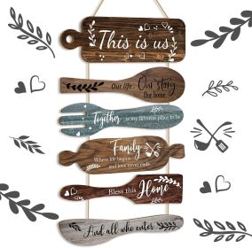 This Is Us/Together/Family/Bless This Home Wall Art Decor