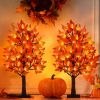 Prelit Fall Maple Tree 48 LEDs Timer