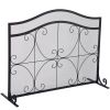 Fireplace Screen, 38 x 26.5 Inch