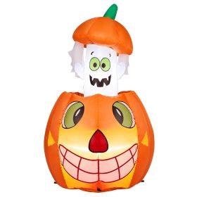 Halloween Inflatables Animated Pumpkin Ghost