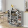 Kitchen Pantry Storage Modern 2-Door Cabinet 41"with 5-Tier Shelving