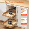 Pull Out Cabinet Organizer, 17"W x 21"D Cabinet Drawer