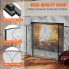 Fireplace Screen 3 Pane, 48"(L) x30.2"(H)