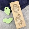 Wooden Baking Mold - Bird Basket 50g