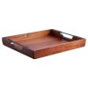 Wood Serving Tray, Acacia Wood with Handles