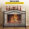 Fireplace Screen, 38 x 26.5 Inch