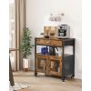 Coffee Bar Cabinet, 24 Inch Farmhouse Coffee Bar Cabinet with Storage