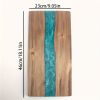 Cutting Board Butcher Block, Chopping Board, Resin River Pattern
