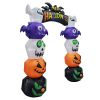 Halloween Inflatables Pumpkin Archway Outdoor Decoration 8.2 FT