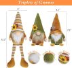 Plush Gnomes. 3 pc