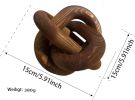 Wood Knot Chain Link Decor
