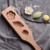 Wooden Baking Mold - Flower and Leaf