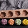 Wooden Baking Mold - Azalea Flowers 40g