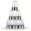 Solar LED Candle Lights, IP44 Waterproof Flameless Flickering Candles, 6 Pack