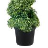 Boxwood Tower Topiary Spiral Artificial Plant 122cm high,2 pcs.