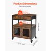Coffee Bar Cabinet, 24 Inch Farmhouse Coffee Bar Cabinet with Storage