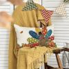 Thanksgiving Turkey Pumpkin Throw Pillow Cover