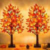 Prelit Fall Maple Tree 48 LEDs Timer