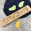 Wooden Baking Mold - Bird Leaf Cucurbit 40g