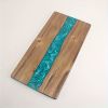 Cutting Board Butcher Block, Chopping Board, Resin River Pattern