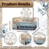 Winter Snowflake Tiered Tray