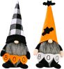 Halloween Gnomes Plush Decor, 2 Pack