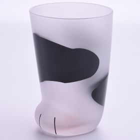 Glass Tumbler, multiple choices Cute Cat Paws, Tiger Paws, Cow hoof (Option: Cows)