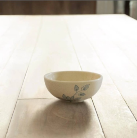 Ceramic Nut Bowl, Elegant And Entertaining Multifunctional, Green Leaf Design (Option: 1Pc)