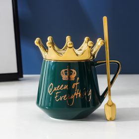 Queen of Everything, Crown Creative Mug, multiple color choices (Color: Green)