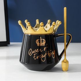 Queen of Everything, Crown Creative Mug, multiple color choices (Color: Black)