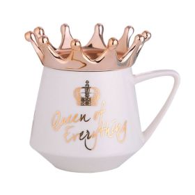 Queen of Everything, Crown Creative Mug, multiple color choices (Color: White)