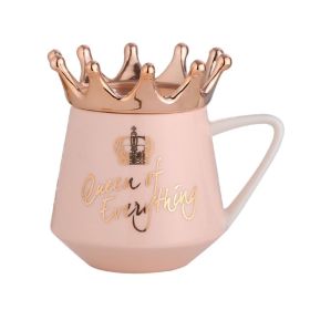 Queen of Everything, Crown Creative Mug, multiple color choices (Color: Pink)