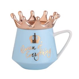 Queen of Everything, Crown Creative Mug, multiple color choices (Color: Blue)