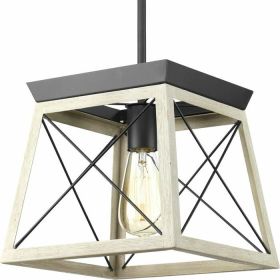 Dimmable Farm Home Light Lantern Geometric Chandelier (Color: Graphite)