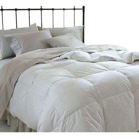 Down Alternative Microfiber Comforter - Machine Washable (size: Full/Queen)