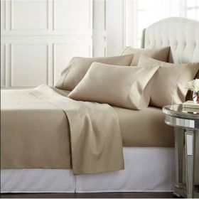 Taupe 100-Percent Egyptian Cotton 1000 Thread Count Sheet Set (size: Twin)