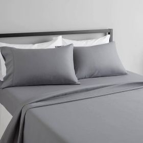 Silver Grey 100-Percent Egyptian Cotton 1000 Thread Count Sheet Set (size: Twin)