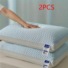Cooling Breathable  Pillows (Option: Deep Blue-2PCS)